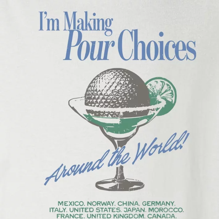 The Lost Bros IM Making Your Choices Around The World Toddler Long Sleeve Shirt