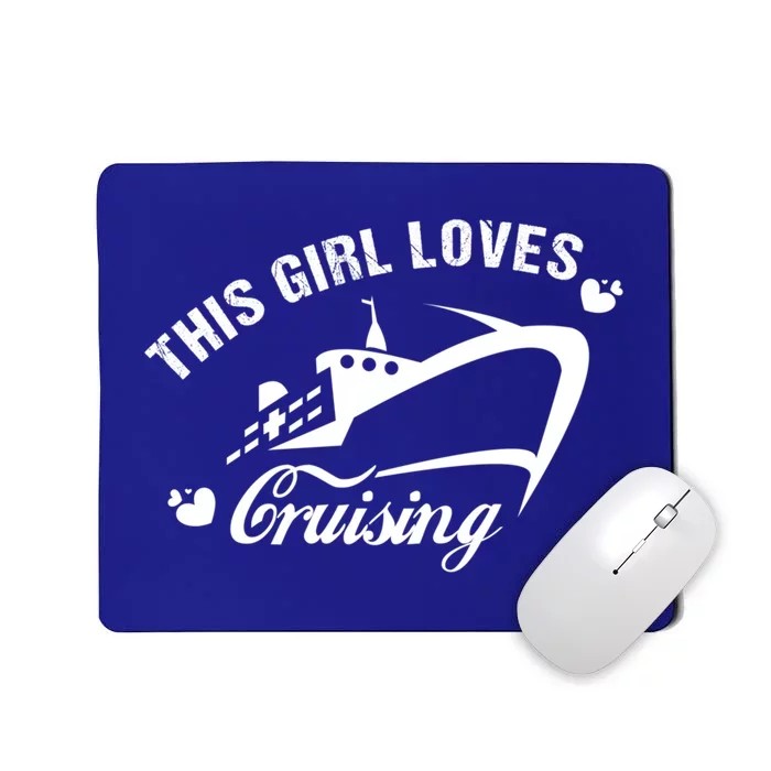 This Loves Cruising For Cruise Ship Trip Vacation Lover Gift Mousepad