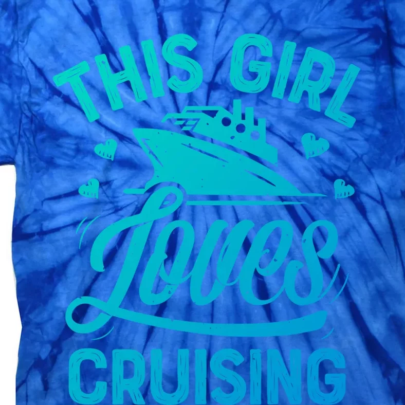 This Loves Cruising Gift Cruise Ship Lover Tie-Dye T-Shirt