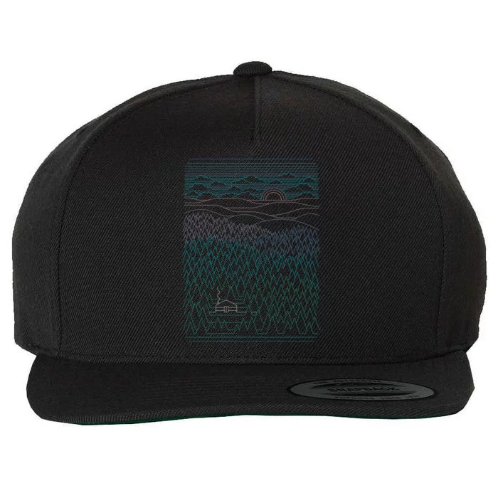 The Little Clearing Wool Snapback Cap