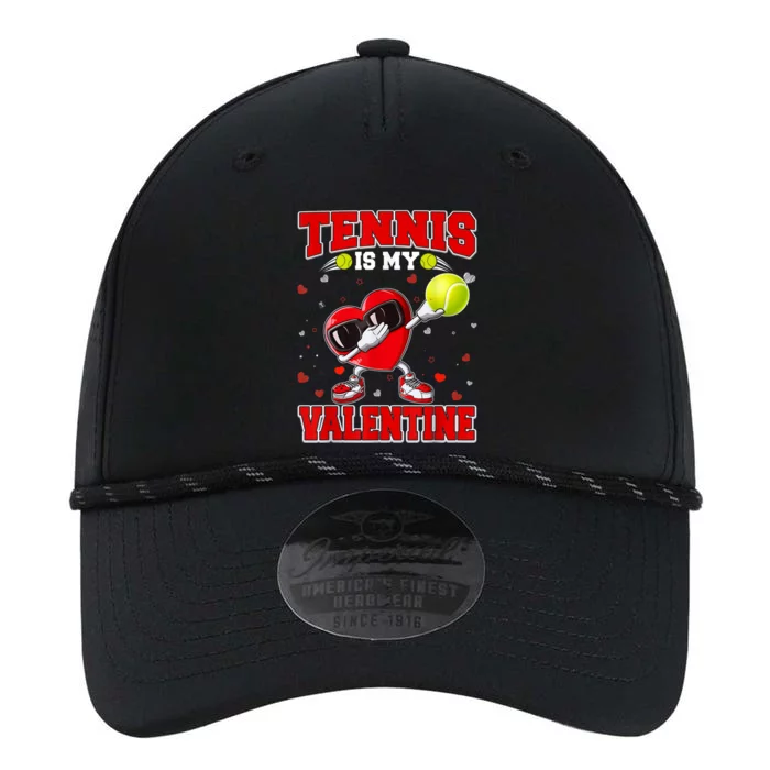 Tennis Lover Cute Heart Dabbing Valentines Day Cool Gift Performance The Dyno Cap