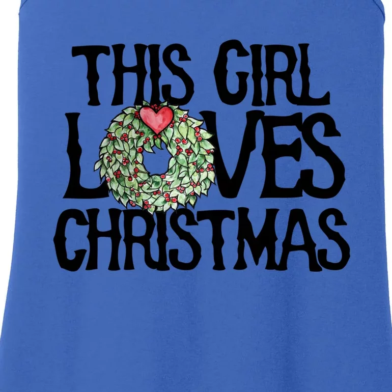 This Loves Christmas Gift Ladies Essential Tank