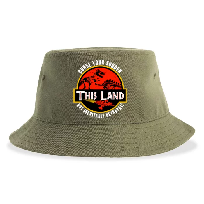 This Land Curse Your Sudden But Inevitable Betrayal Sustainable Bucket Hat