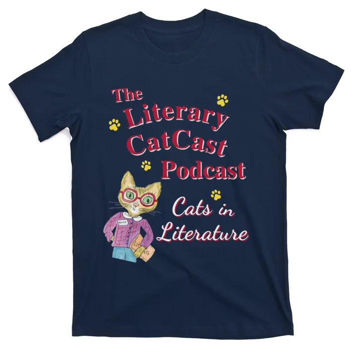 The Literary Catcast Podcast T-Shirt