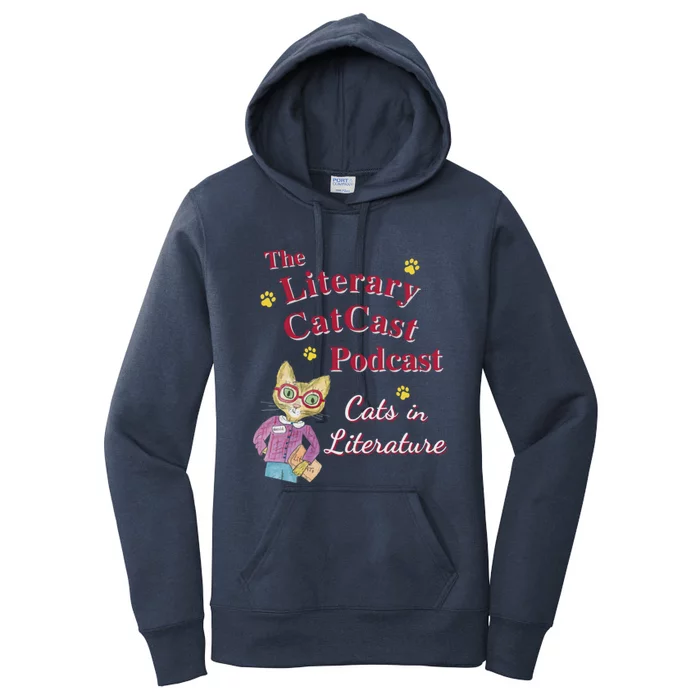 The Literary Catcast Podcast Women's Pullover Hoodie