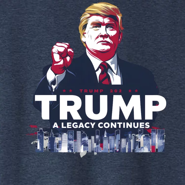 Trumps Legacy Continues Women's Crop Top Tee