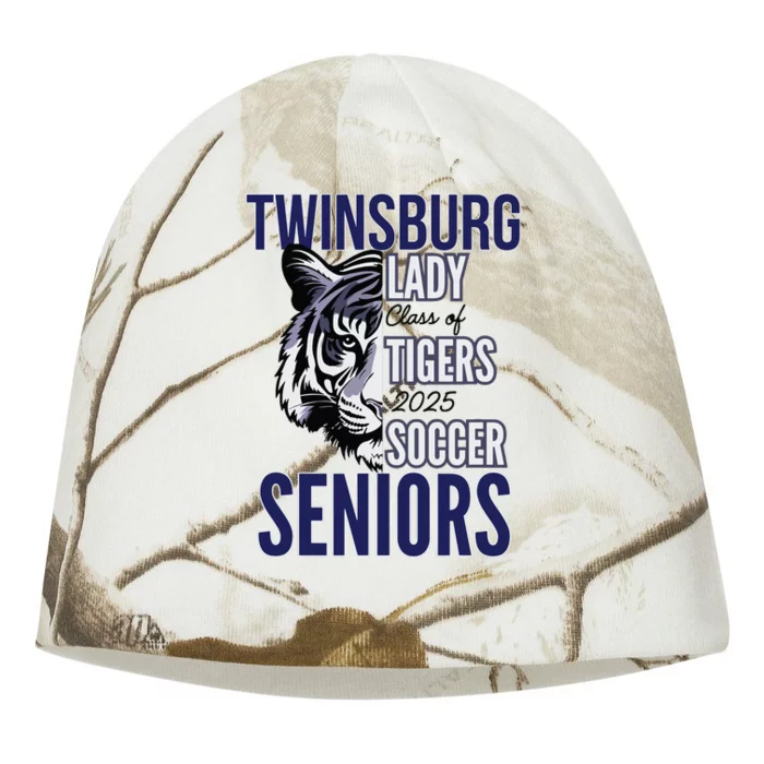 Twinsburg Lady Class Of Tigers 2025 Sosccer Spirit Gear Kati - Camo Knit Beanie