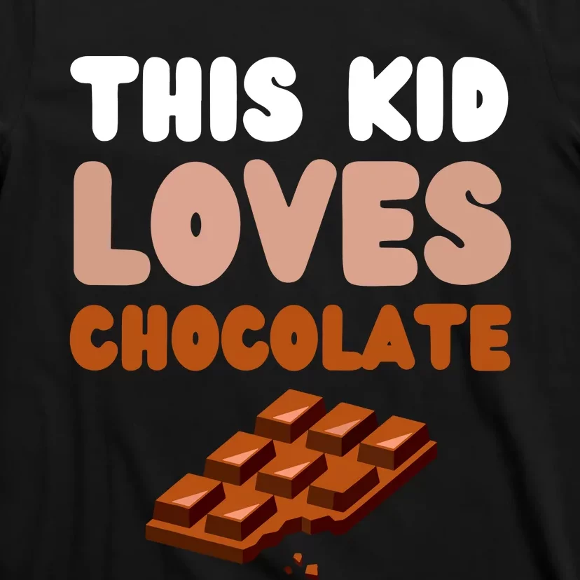 This Loves Chocolate Fun Novelty Funny Food T-Shirt