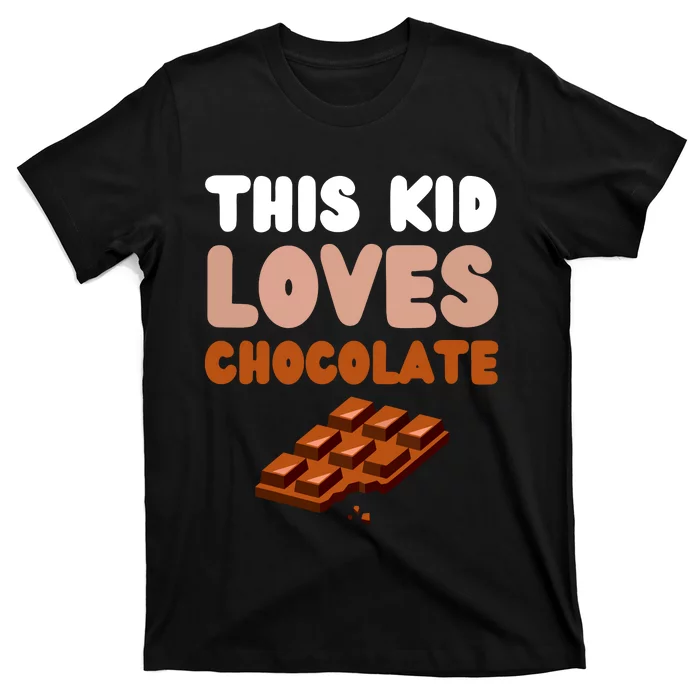 This Loves Chocolate Fun Novelty Funny Food T-Shirt