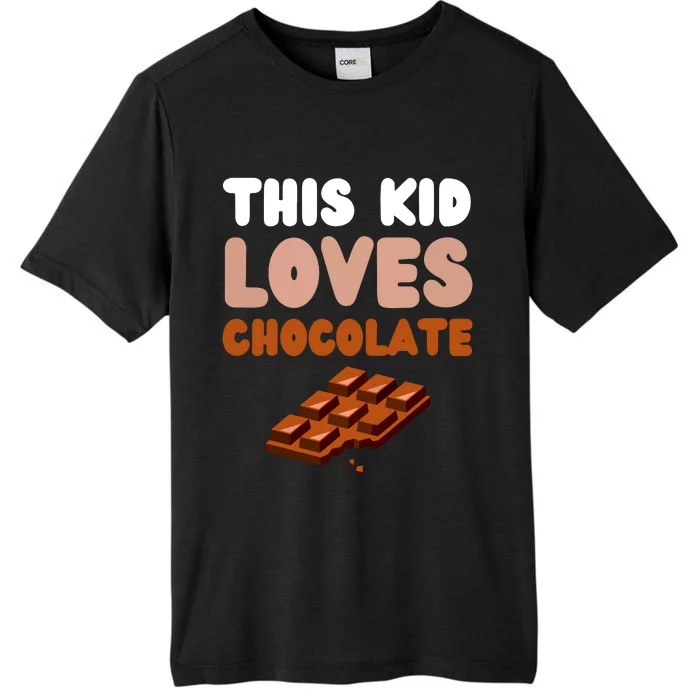 This Loves Chocolate Fun Novelty Funny Food ChromaSoft Performance T-Shirt