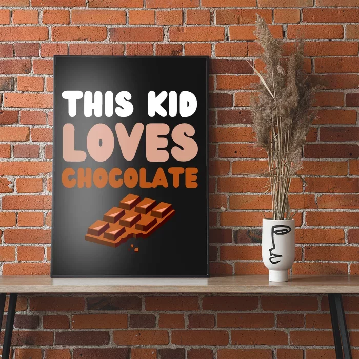 This Loves Chocolate Fun Novelty Funny Food Poster