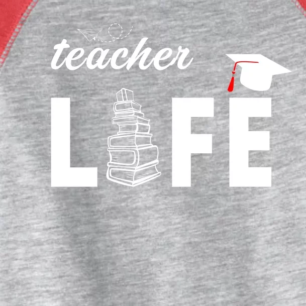 Teacher Life Cute Toddler Fine Jersey T-Shirt