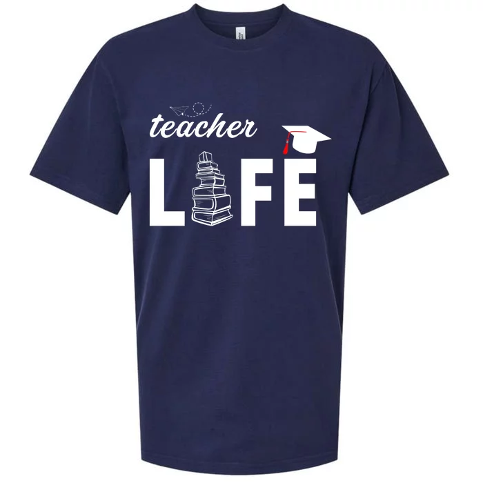 Teacher Life Cute Sueded Cloud Jersey T-Shirt