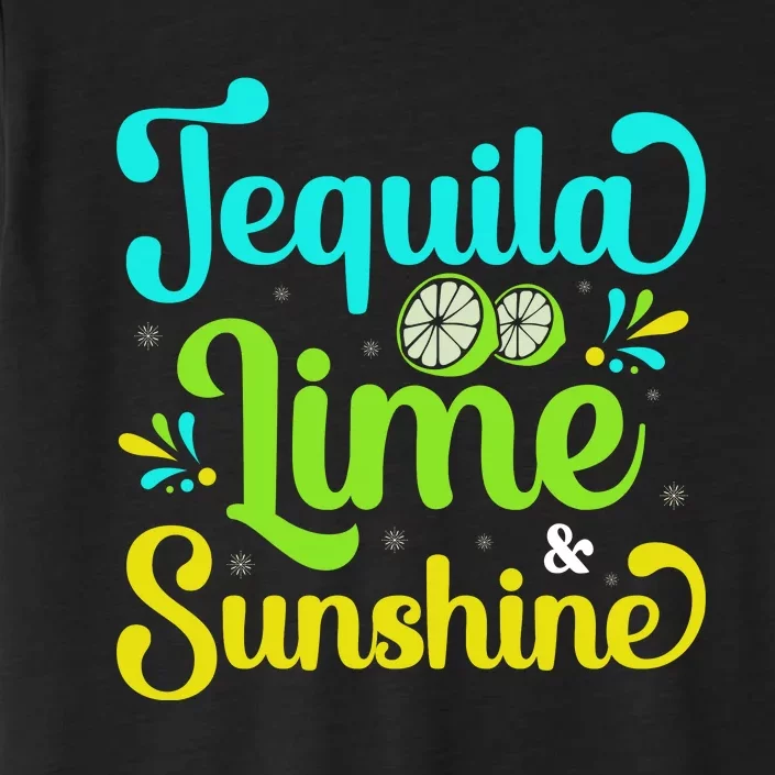 Tequila & Lime Cinco De Mayo T ChromaSoft Performance T-Shirt