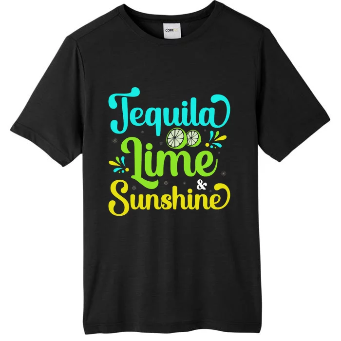 Tequila & Lime Cinco De Mayo T ChromaSoft Performance T-Shirt