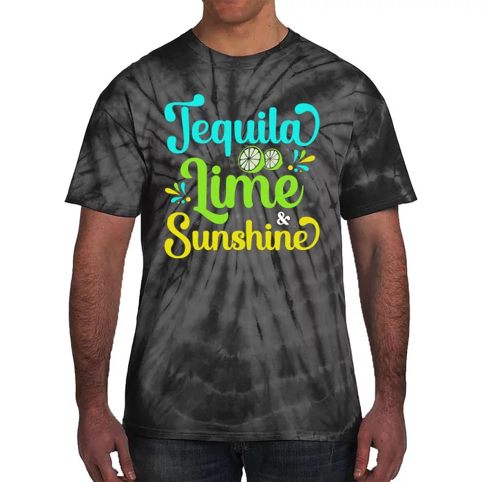 Tequila & Lime Cinco De Mayo T Tie-Dye T-Shirt