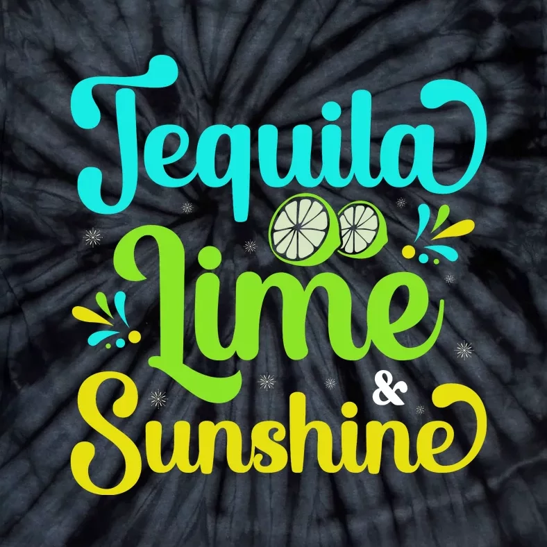 Tequila & Lime Cinco De Mayo T Tie-Dye T-Shirt