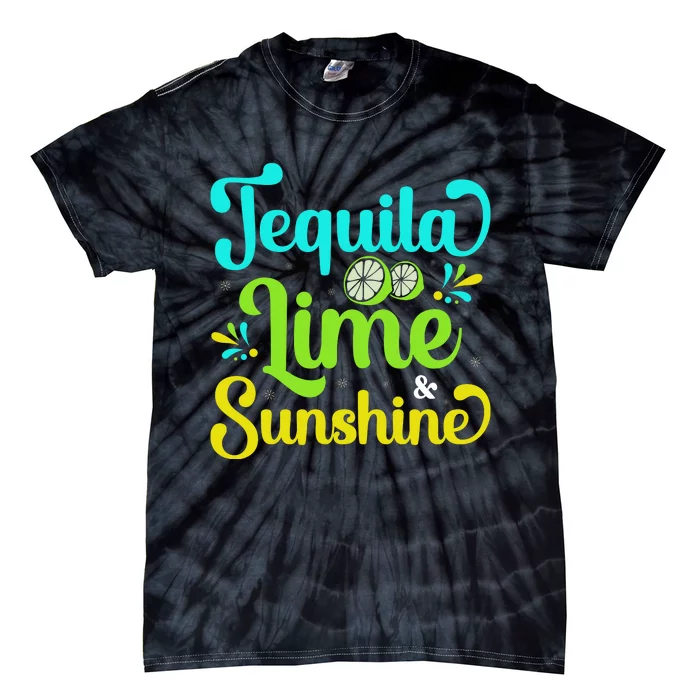 Tequila & Lime Cinco De Mayo T Tie-Dye T-Shirt