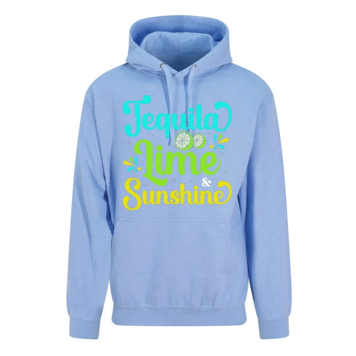 Tequila & Lime Cinco De Mayo T Unisex Surf Hoodie