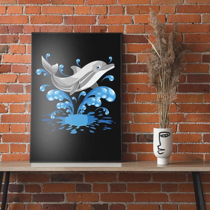 This Loves Dolphins Cute Funny Poster