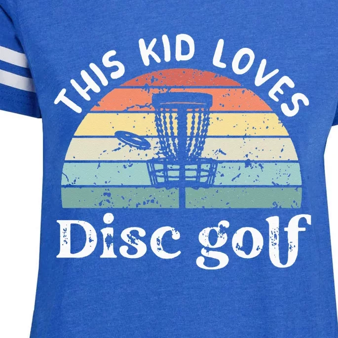 This loves Disc golf Enza Ladies Jersey Football T-Shirt