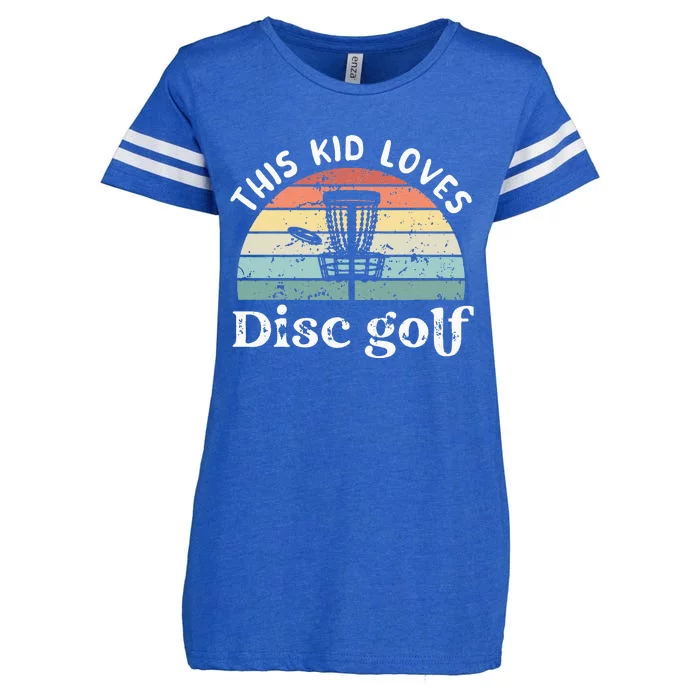 This loves Disc golf Enza Ladies Jersey Football T-Shirt