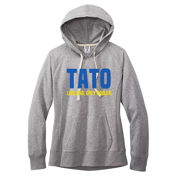 Tato Like Dad Only Cooler. Ukrainian Dad Women's Fleece Hoodie