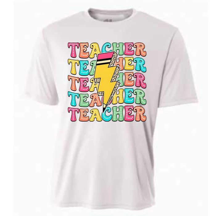 Teacher Last Day Of School Cooling Performance Crew T-Shirt