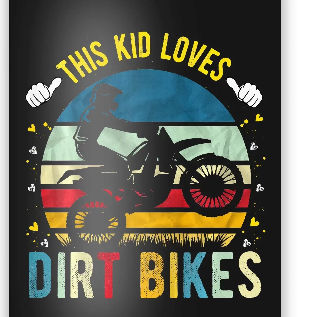 This Loves Dirt Bikes Motocross Dirt Bike Poster