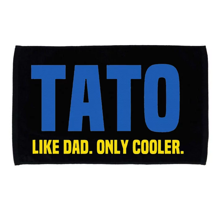 Tato Like Dad Only Cooler. Ukrainian Dad Microfiber Hand Towel