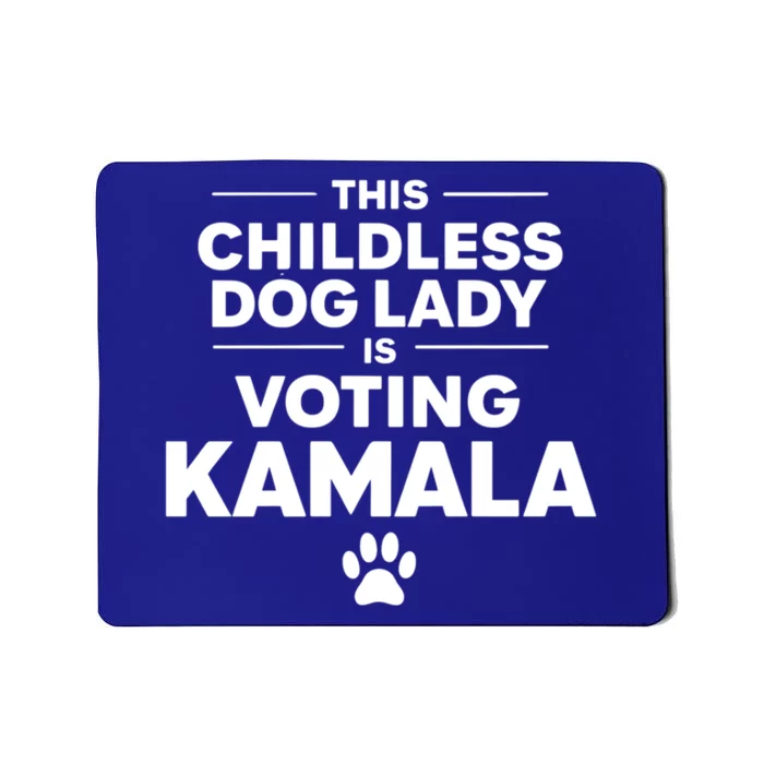 This Less Dog Lady Ladies Is Voting Kamala Election 24 Gift Mousepad