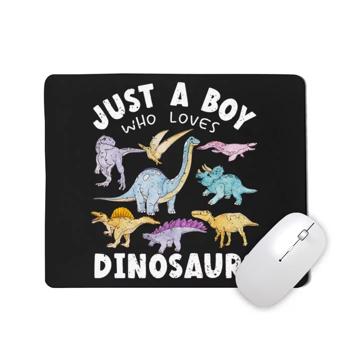 This Loves Dinos Funny Dinosaur Lover Gift Mousepad