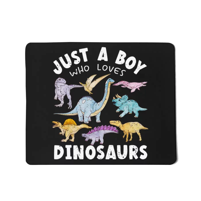 This Loves Dinos Funny Dinosaur Lover Gift Mousepad