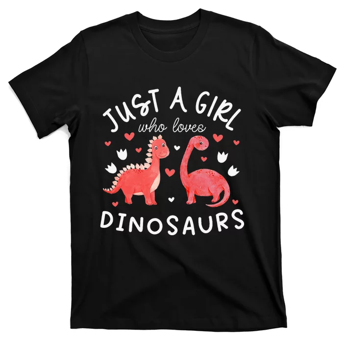 This Loves Dinos Funny Dinosaur Lover Gift T-Shirt