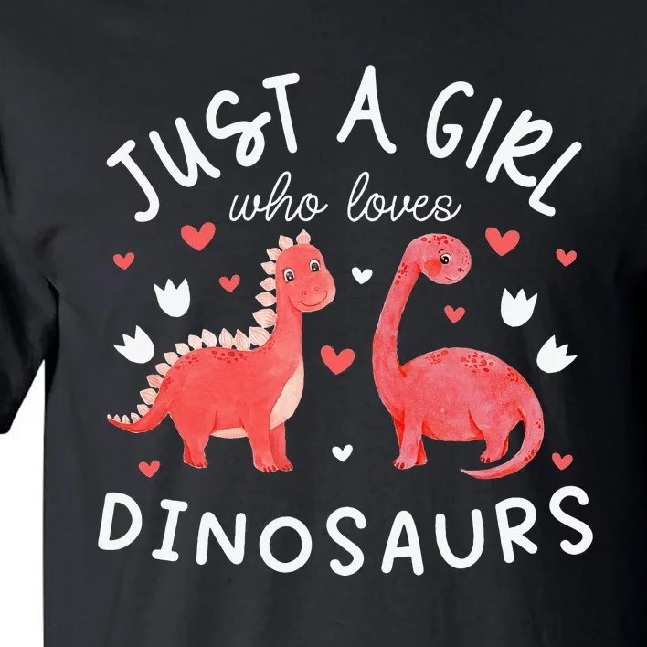 This Loves Dinos Funny Dinosaur Lover Gift Tall T-Shirt