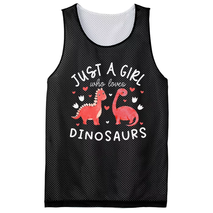 This Loves Dinos Funny Dinosaur Lover Gift Mesh Reversible Basketball Jersey Tank