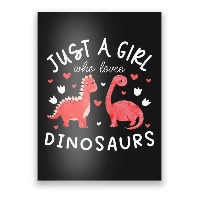 This Loves Dinos Funny Dinosaur Lover Gift Poster