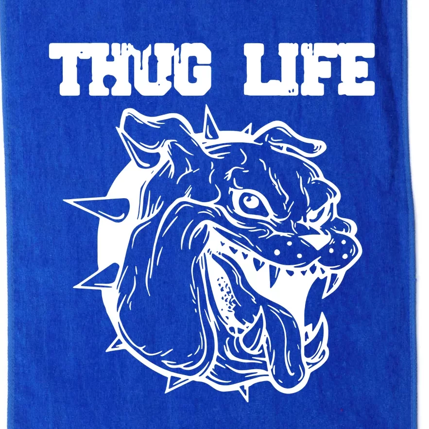 Thug Life Dog Platinum Collection Golf Towel