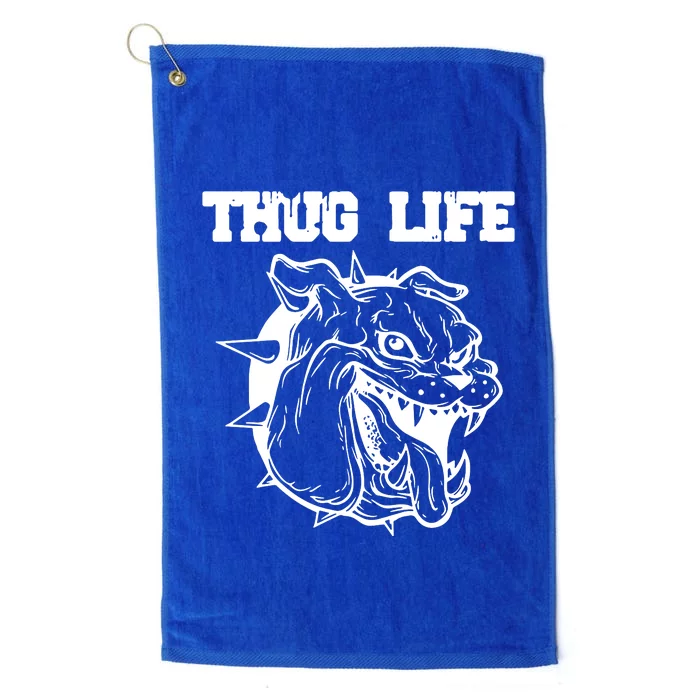 Thug Life Dog Platinum Collection Golf Towel