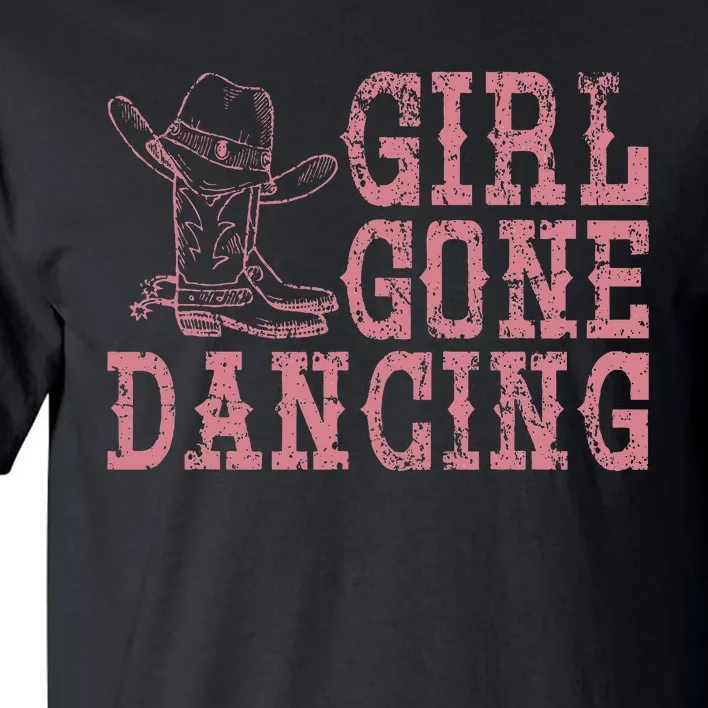 Texas Line Dancing Rodeo Cowboy Gift Line Dance Tall T-Shirt