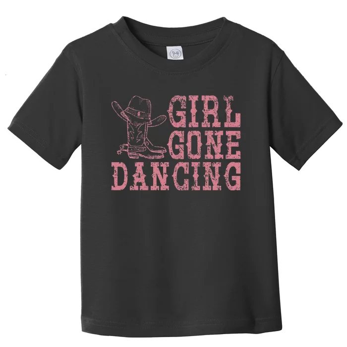 Texas Line Dancing Rodeo Cowboy Gift Line Dance Toddler T-Shirt