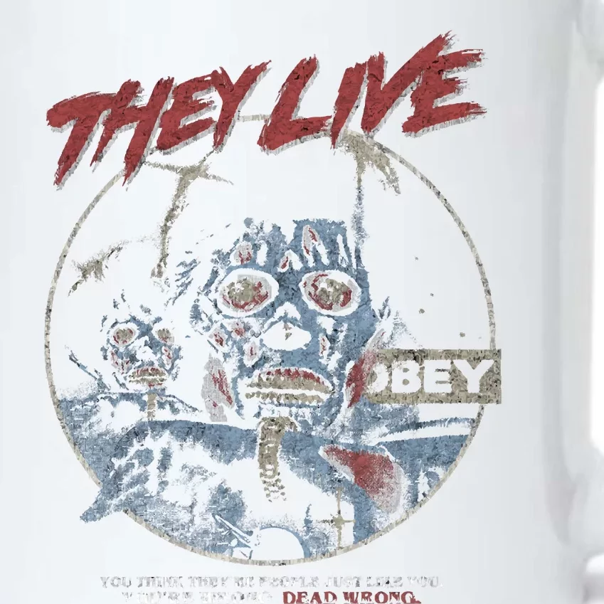 They Live (Distressed)John Carpenter Horror Black Color Changing Mug