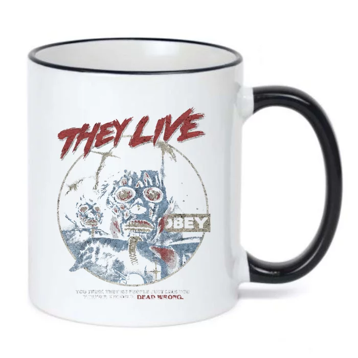 They Live (Distressed)John Carpenter Horror Black Color Changing Mug