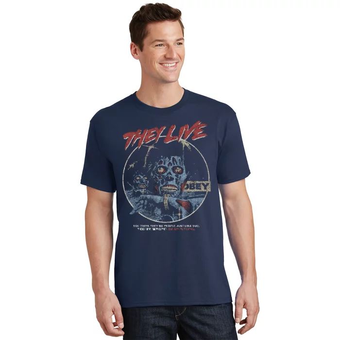 They Live (Distressed)John Carpenter Horror T-Shirt