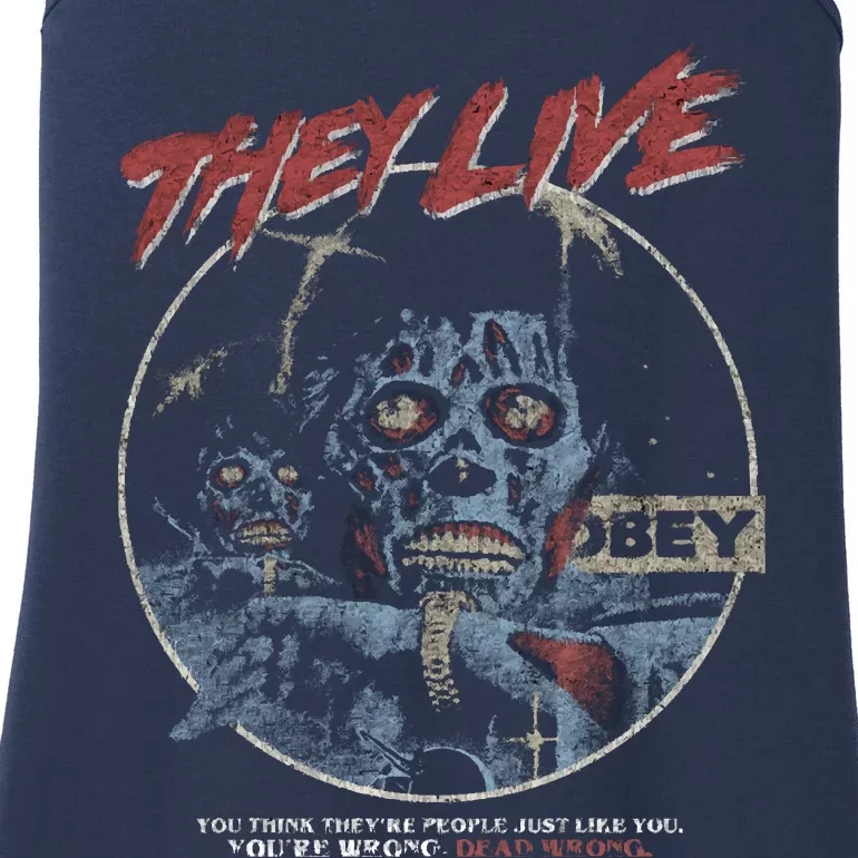 They Live (Distressed)John Carpenter Horror Ladies Essential Tank