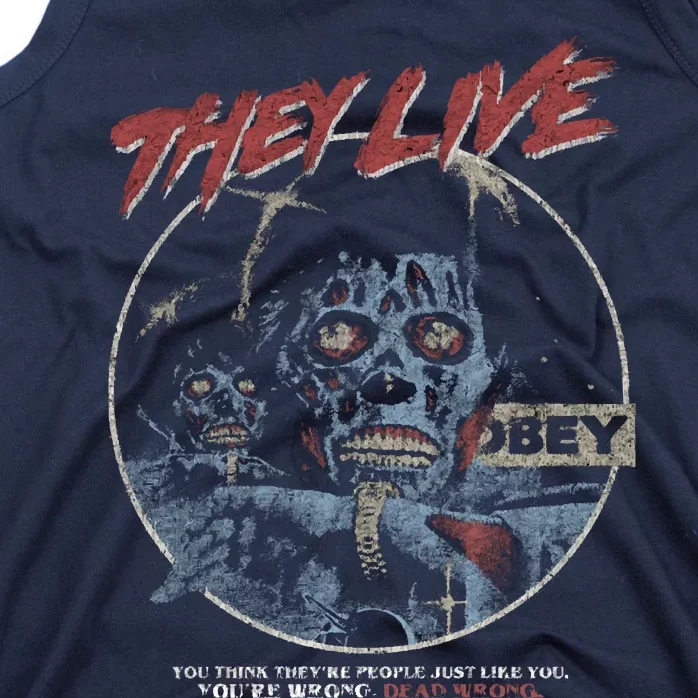 They Live (Distressed)John Carpenter Horror Tank Top