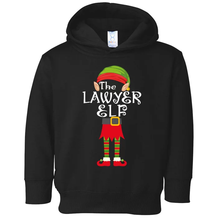 The Lawyer Elf Toddler Hoodie