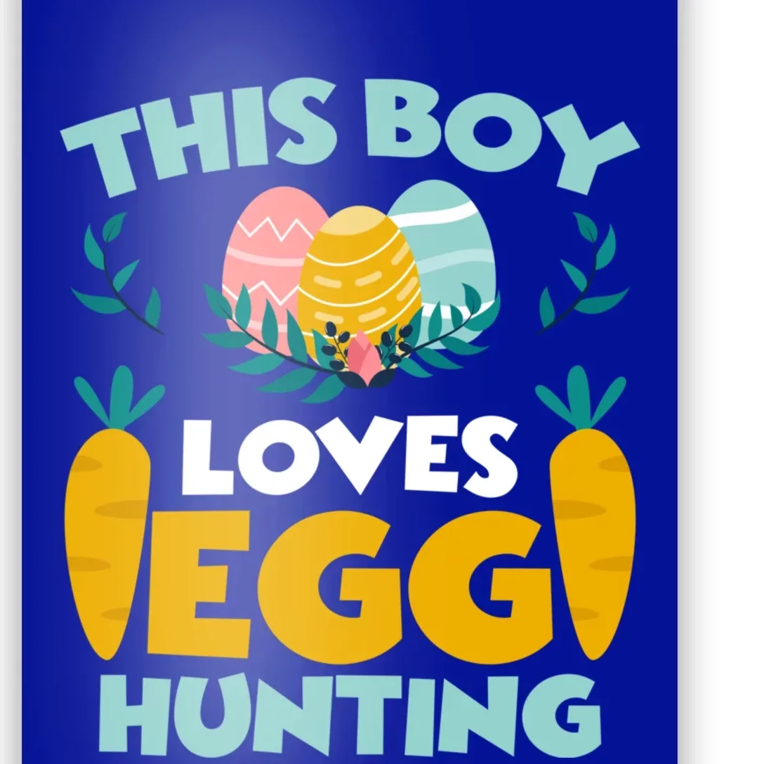 This Love Egg Hunting Rabbit Easter Egg Happy Easter Day Gift Poster