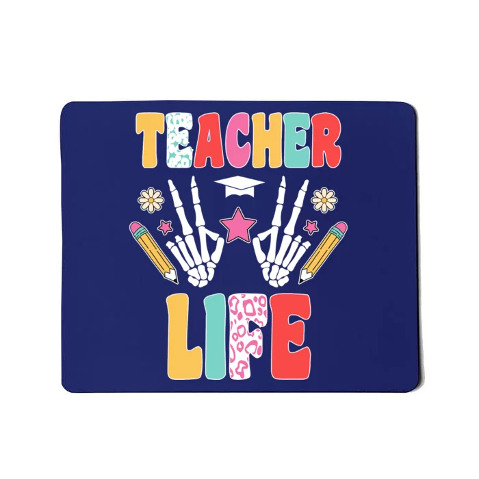 Teacher Life Fun School Mousepad