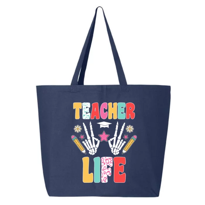 Teacher Life Fun School 25L Jumbo Tote